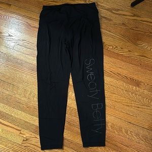 Sweaty Betty black leggings